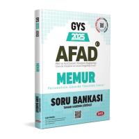 Data Yayınları 2025 AFAD Memur GYS Soru Bankası - Karekod Çözümlü