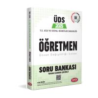 Data Yayınları 2025 T.C. Aile ve Sosyal Hizmetler Bakanlığı ÜDS Öğretmen Kadrosu Soru Bankası (Karekod Çözümlü)