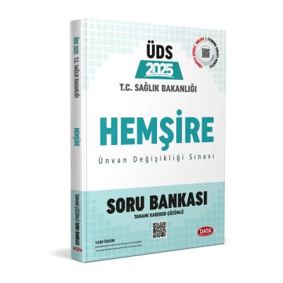 Data Yayınları 2025 T.C. Sağlık Bakanlığı ÜDS Hemşire Kadrosu Soru Bankası (Karekod Çözümlü)