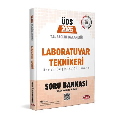 Data Yayınları 2025 T.C. Sağlık Bakanlığı ÜDS Laboratuvar Teknikeri Kadrosu Soru Bankası (Karekod Çözümlü)