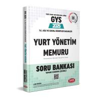 Data Yayınları 2025 T.C. Aile ve Sosyal Hizmetler Bakanlığı Yurt Yönetim Memuru GYS Soru Bankası (Karekod Çözümlü)