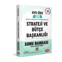 Data Yayınları 2025 T.C. Cumhurbaşkanlığı Strateji ve Bütçe Başkanlığı Tüm Kadrolar GYS Soru Bankası (Karekod Çözümlü)