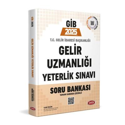 Data Yayınları 2025 Gelir Uzmanlığı Yeterlilik Sınavı Soru Bankası - Karekod Çözümlü