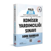 Data Yayınları 2025 Polis Akademisi Başkanlığı 9. Dönem İlk Derece Amirlik Eğitimi (Komiser Yardımcılığı) Yazılı Sınavı Soru Bankası - Karekod Çözümlü