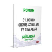 Data Yayınları POMEM 31. Dönem Mülakat Çıkmış Sorular ve Cevapları