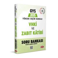 Data Yayınları 2025 Yüksek Seçim Kurulu (YSK) VHKİ ve Zabıt Kâtibi Soru Bankası Tamamı Karekod Çözümlü