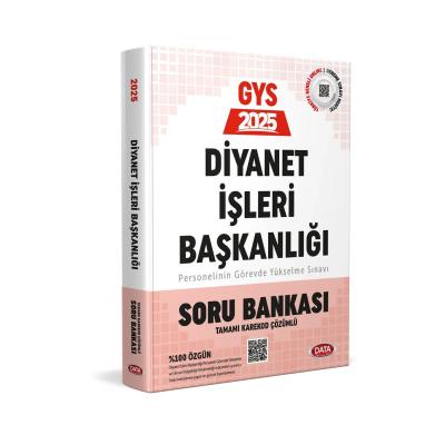 Data Yayınları 2025 Diyanet İşleri Başkanlığı Personelin Görevde Yükselme Sınavı Soru Bankası - Karekod Çözümlü