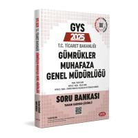 Data Yayınları 2025 Ticaret Bakanlığı Gümrükler Muhafaza Genel Müdürlüğü GYS Soru Bankası - Karekod Çözümlü