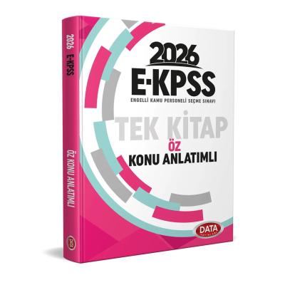 Data Yayınları 2026 E KPSS Tek Kitap Öz Konu Anlatımlı