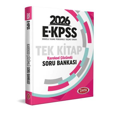 Data Yayınları 2026 E KPSS Tek Kitap Soru Bankası Karekod Çözümlü
