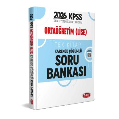 Data Yayınları 2026 KPSS Ortaöğretim (Lise) Tek Kitap Karekod Çözümlü Soru Bankası