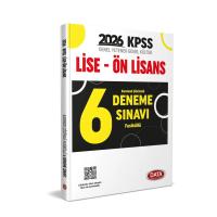Data Yayınları 2026 KPSS GY-GK Lise Ön Lisans Fasiküllü Karekod Çözümlü 6 Deneme Sınavı