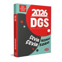 Data Yayınları 2026 DGS Çevir Konu Çevir Soru