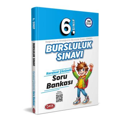 Data Yayınları 6. Sınıf Bursluluk Sınavı Soru Bankası - Karekod Çözümlü