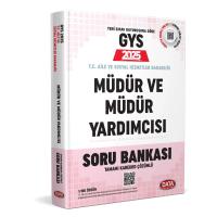 Data Yayınları 2025 T.C. Aile ve Sosyal Hizmetler Bakanlığı GYS Müdür ve Müdür Yardımcısı Soru Bankası - Karekod Çözümlü