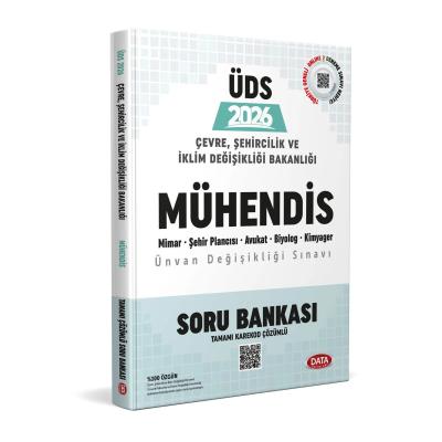 Data Yayınları 2026 Çevre, Şehircilik ve İklim Değişikliği Bakanlığı Mühendis Ünvan Değişikliği Sınavı Soru Bankası