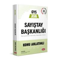 Data Yayınları 2026 Sayıştay Başkanlığı  GYS Konu Anlatımlı