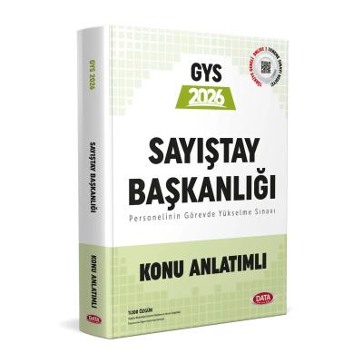 Data Yayınları 2026 Sayıştay Başkanlığı  GYS Konu Anlatımlı
