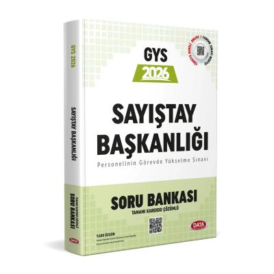 Data Yayınları 2026 Sayıştay Başkanlığı  GYS Soru Bankası (Karekod Çözümlü)