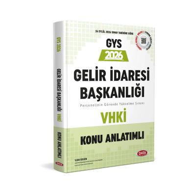 Data Yayınları 2026 Gelir İdaresi Başkanlığı VHKİ GYS Konu Anlatımlı