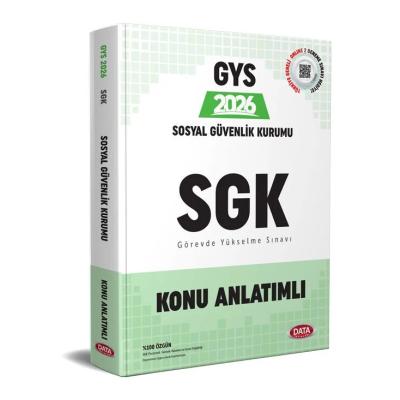 Data Yayınları 2026 Sosyal Güvenlik Kurumu SGK GYS Konu Anlatımlı