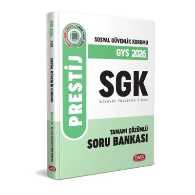 Data Yayınları 2026 Sosyal Güvenlik Kurumu SGK GYS Prestij Çözümlü Soru Bankası