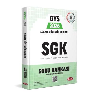 Data Yayınları 2026 Sosyal Güvenlik Kurumu SGK GYS Soru Bankası - Karekod Çözümlü