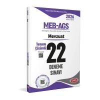 Data Yayınları 2026 AGS Mevzuat Tamamı Çözümlü 22 Deneme Sınavı
