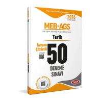 Data Yayınları 2026 AGS Tarih Tamamı Çözümlü 50 Deneme Sınavı