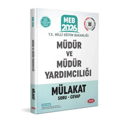 Data Yayınları 2026 Müdür ve Müdür Yardımcılığı Mülakat Soru - Cevap