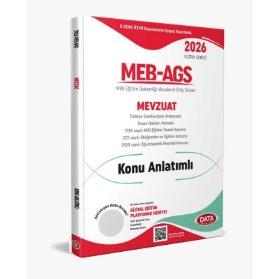 Data Yayınları 2026 MEB AGS Mevzuat Konu Anlatımlı
