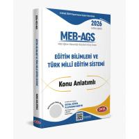 Data Yayınları 2026 MEB AGS Eğitimin Temelleri - Türk Milli Eğitim Sistemi Konu Anlatımlı