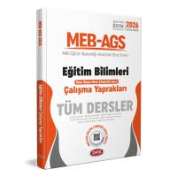 Data Yayınları 2026 MEB-AGS Eğitim Bilimleri Tüm Dersler Hem Konu Hem Çözümlü Soru Çalışma Yaprakları