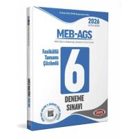 Data Yayınları 2026 AGS Fasiküllü Tamamı Çözümlü 6 Deneme Sınavı