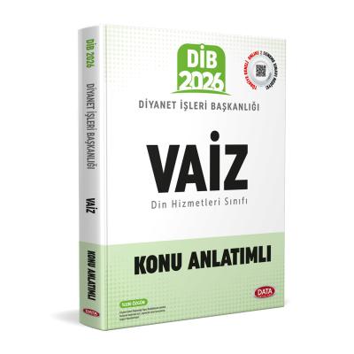Data Yayınları 2026 Diyanet İşleri Başkanlığı Vaiz Konu Anlatımlı