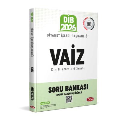 Data Yayınları 2026 Diyanet İşleri Başkanlığı Vaiz Soru Bankası - Karekod Çözümlü