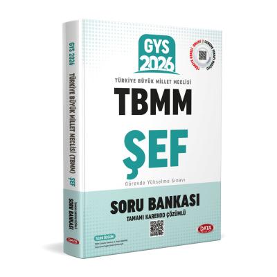 Data Yayınları 2026 Türkiye Büyük Millet Meclisi (TBMM) GYS Şef Soru Bankası