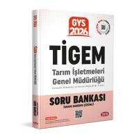 Data Yayınları 2026 Tarım İşletmeleri Genel Müdürlüğü TİGEM GYS Ortak Alan Soru Bankası - Karekod Çözümlü
