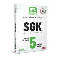 Data Yayınları 2026 Sosyal Güvenlik Kurumu SGK GYS Tamamı Çözümlü 5 Deneme Sınavı
