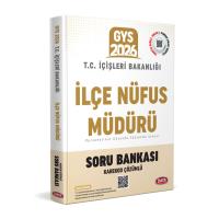 Data Yayınları 2026 T.C. İçişleri Bakanlığı İlçe Nüfus Müdürü GYS Soru Bankası -Karekod Çözümlü
