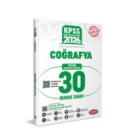 Data Yayınları 2026 KPSS Ultra Serisi Coğrafya 30 Deneme Sınavı