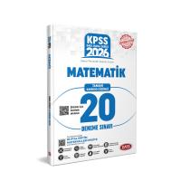 Data Yayınları 2026 KPSS Ultra Serisi Matematik 20 Deneme Sınavı