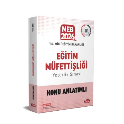 Data Yayınları 2026 MEB Eğitim Müfettişliği Yeterlilik Sınavı Konu Anlatımlı