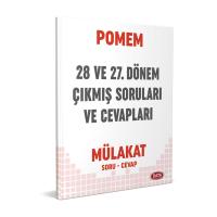 Data Yayınları POMEM 27-28. Dönem Mülakat Çıkmış Sorular ve Cevapları