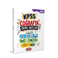 Data Yayınları 2026 KPSS Coğrafya Ders Notları