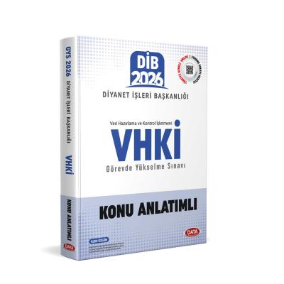 Data Yayınları 2026 Diyanet İşleri Başkanlığı VHKİ Görevde Yükselme Sınavı Konu Anlatımlı