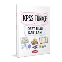 Data Yayınları KPSS Türkçe Özet Bilgi Kartları