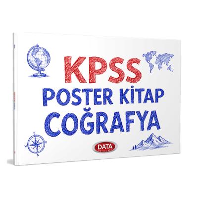 Data Yayınları 2026 KPSS Poster Kitap Coğrafya