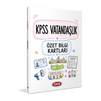 Data Yayınları KPSS Vatandaşlık Özet Bilgi Kartları