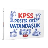 Data Yayınları 2026 KPSS Poster Kitap Vatandaşlık